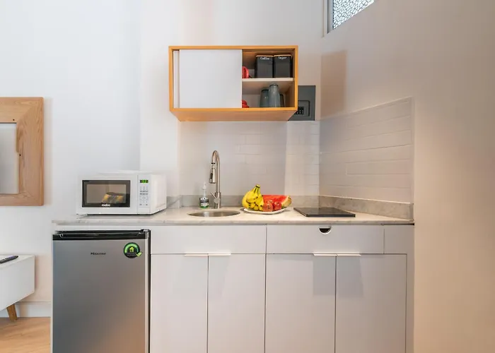Hotel Stylish Quiet Studio, Smart Tv, Six Flags 1k