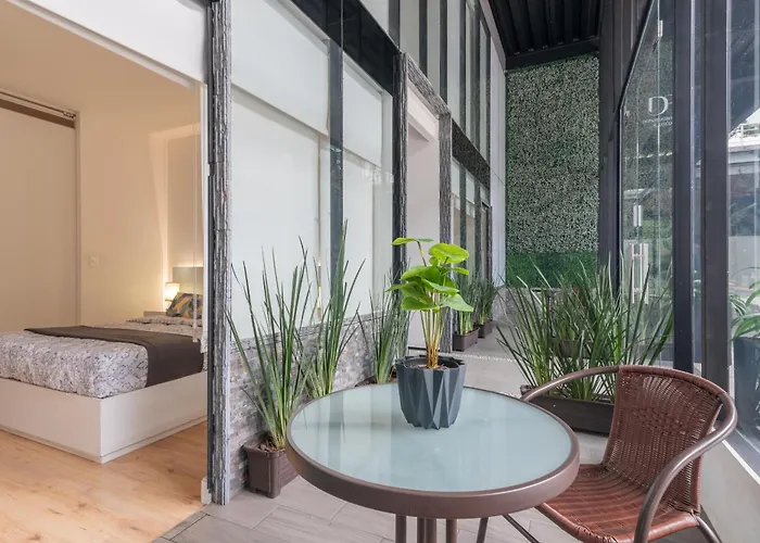 Stylish Quiet Studio, Smart Tv, Six Flags 1k Hotel