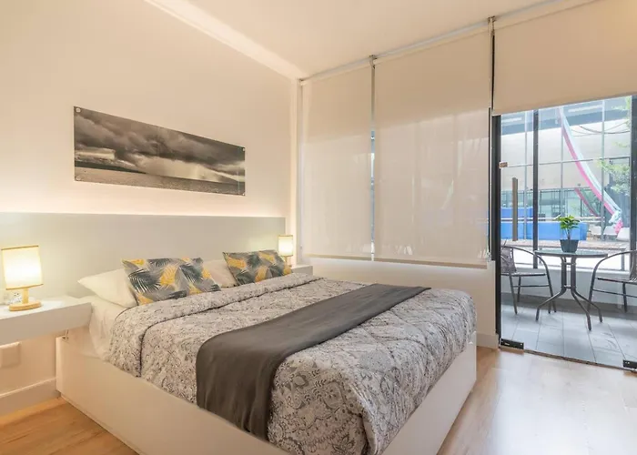 Stylish Quiet Studio, Smart Tv, Six Flags 1k Mexico City