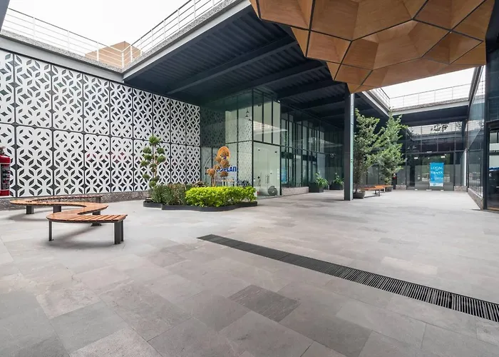 Stylish Quiet Studio, Smart Tv, Six Flags 1k Hotel Mexico City