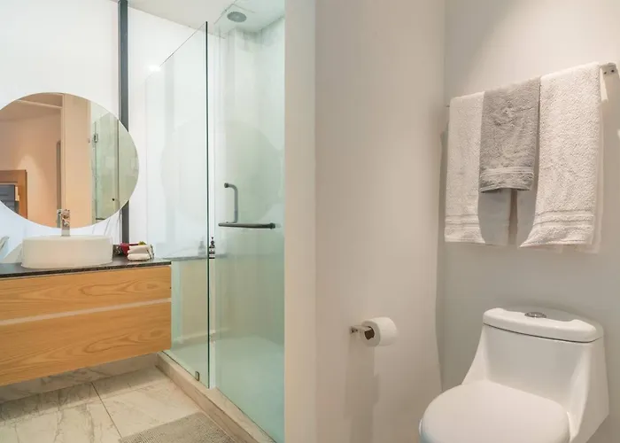 Stylish Quiet Studio, Smart Tv, Six Flags 1k * Mexico City